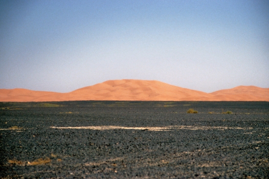 Wüstenarten - nach der Steinwüste folgt die Sandwüste