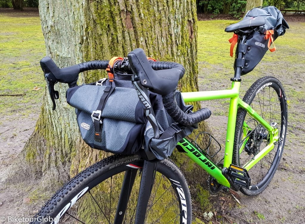 Die neuen Ortlieb Bikepacker Taschen am Nicolai Argon CX