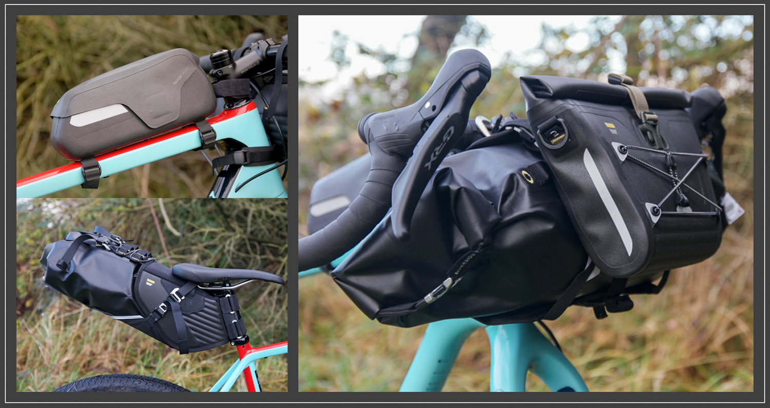 Product Fraction Pastries Avec plaisir: Test ride with the Decathlon Riverside Bikepacking bags